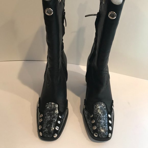 Ladies Capelta Leather Boots - Picture 1 of 11